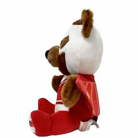 BUILD A Bear Marvel Avengers Falcon Bear Plush with Winged Cape 8 inch Retired - Picture 5 of 12